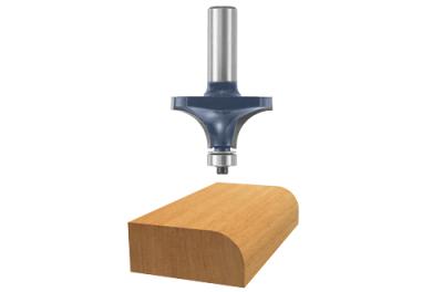 1/2 In. x 11/16 In. Carbide Tipped Roundover Bit