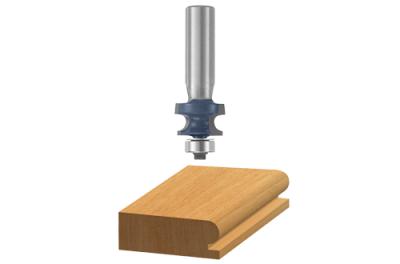 1/8 In. x 17/32 In. Carbide Tipped Edge Beading Bit