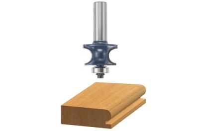 1/4 In. x 3/4 In. Carbide Tipped Edge Beading Bit