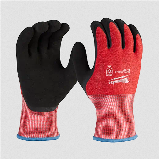 Cut Level 2 Winter Dipped Gloves - Size Large - 1 Pack