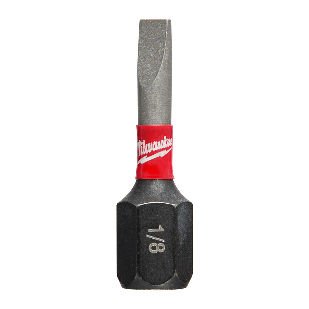 SHOCKWAVE Impact Slotted 1/8 in. Insert Bits - 25 Pack