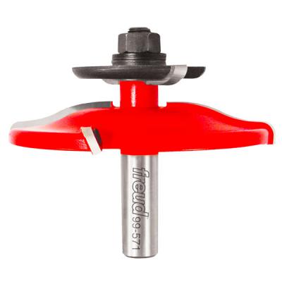 3-1/2" (Dia.) Raised Panel Bit w/Backcutters (Quadra-Cut) 
