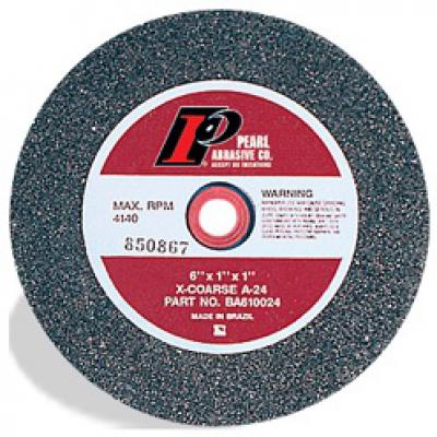 AO Bench Grinding Wheels for Metal, 6" x 3/4" x 1", Type 1 Shape
