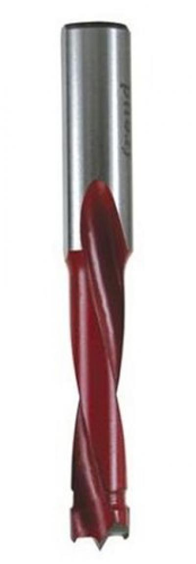 Industrial Carbide Tipped Brad Point Boring Bit Left Hand 10mm Diameter- 10mm Shank- 57.5mm Length