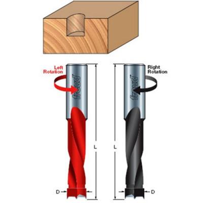 4mm Carbide Tipped Brad Point Boring Bit