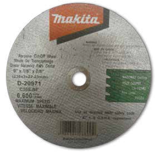 5" Masonry Cut Off Wheel (Flat) PK 25