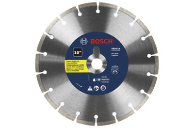 10 In. Standard Segmented Rim Diamond Blade for Universal Rough Cuts (3 Pack)