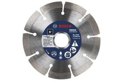 5 In. Standard Segmented Rim Diamond Blade for Hard Materials (5 Pack)