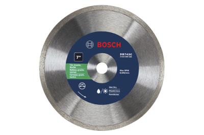 7 In. Premium Continuous Rim Diamond Blade for Clean Cuts