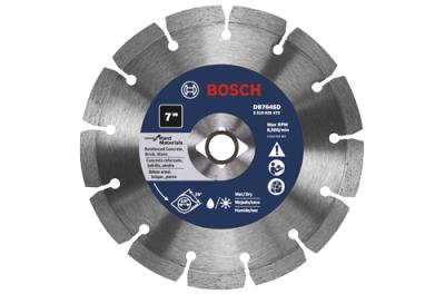 7 In. Standard Segmented Rim Diamond Blade with DKO for Hard Materials (5 Pack)