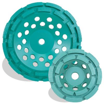 4 x 5/8-11 Pearl P4™ Concrete & Masonry Cup Wheel, Double Row