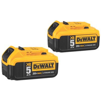 20V MAX* Premium XR 5.0Ah Lithium Ion - 2 Pack