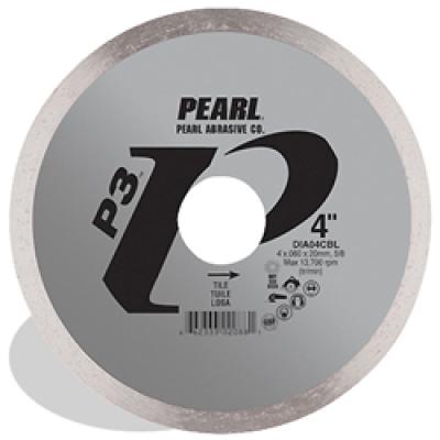4 x .060 x 20mm, 5/8 Pearl P3™ Gen. Purpose Flat Core Turbo Blade, 12mm Rim