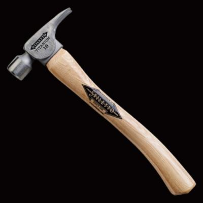 10 Oz Titanium Smooth face/ Curved 14.5" Finish hammer 
