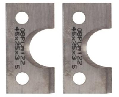 3/8-Inch Radius Knife Set For Freud PC124 Concave Radius Cutter