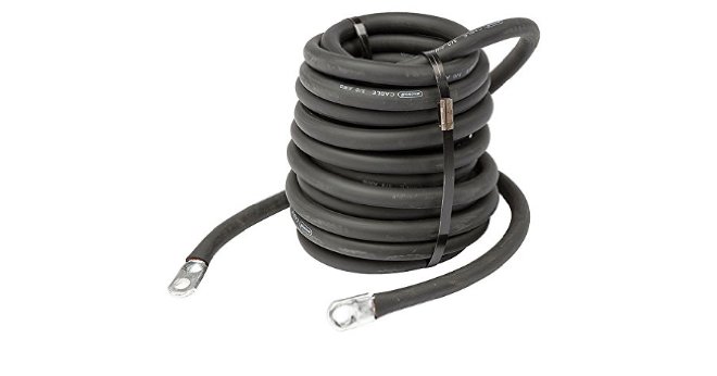 WELD POWER CABLES - LUG TO LUG - 35 FT (10.6 M)