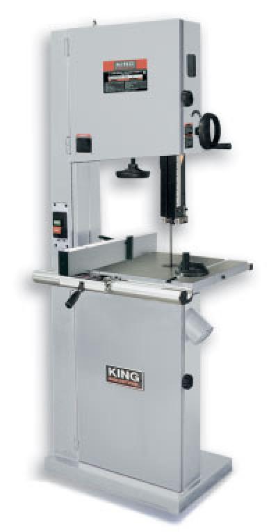 21" Wood Bandsaw with Resaw Guide