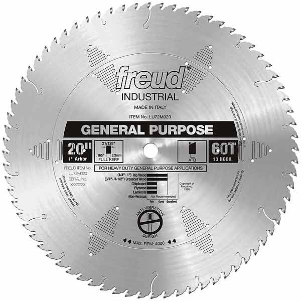 20" General Purpose Blade