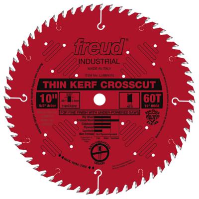 10" Thin Kerf Fine Finish Crosscut Blade
