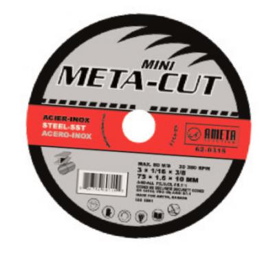 Meta-Cut 3 x 1/8 x 3/8" Combined