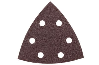 3-1/2 In. 60 Grit 5 pc. Detail Sander Abrasive Triangles for Wood