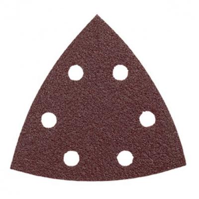 3-3/4 In. 80 Grit 5 pc. Detail Sander Abrasive Triangles for Wood