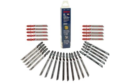 30 pc. T-Shank Wood and Metal Cutting Jig Saw Blade Set 