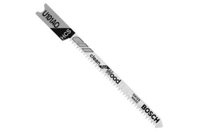 5 pc. 3-1/4 In. 20 TPI Clean for Wood U-shank Jig Saw Blades
