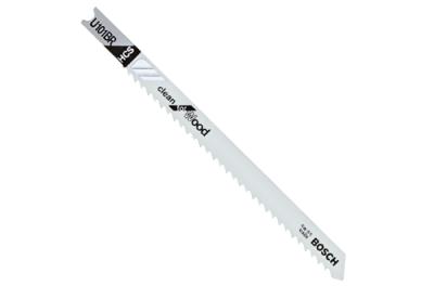 5 pc. 4 In. 10 TPI Reverse Pitch Clean for Wood U-shank Jig Saw Blades