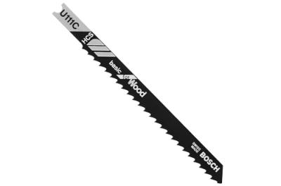 5 pc. 4 In. 8 TPI Basic for Wood U-shank Jig Saw Blades