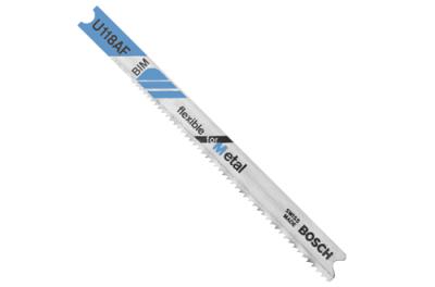5 pc. 2-3/4 In. 17-24P TPI Flexible for Metal U-shank Jig Saw Blades