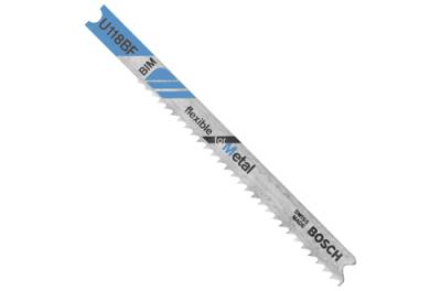 5 pc. 3-1/8 In. 11-14 Progressive TPI Flexible for Metal U-shank Jig Saw Blades