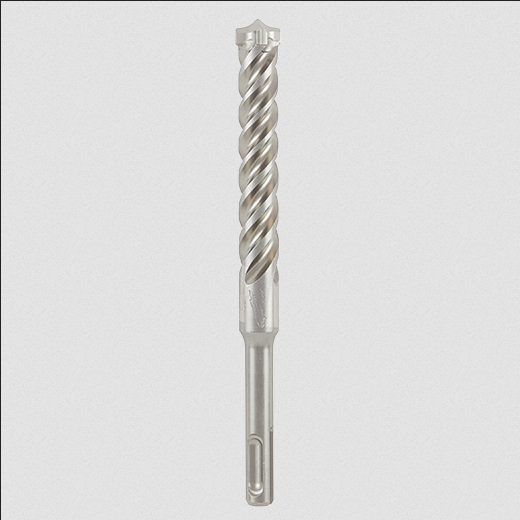 MX4™ 4-Cutter SDS PLUS Rotary Hammer Drill Bits - Diameter 5/16" - Usable Length 10" - Length 12" - 1 Pack