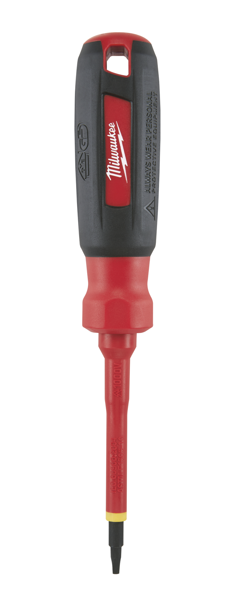 #1 Square 3 in. 1000V Insulated Screwdriver