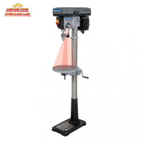 13" Floor Drill Press with Dual Laser Guide System (KC-116FC replacement)