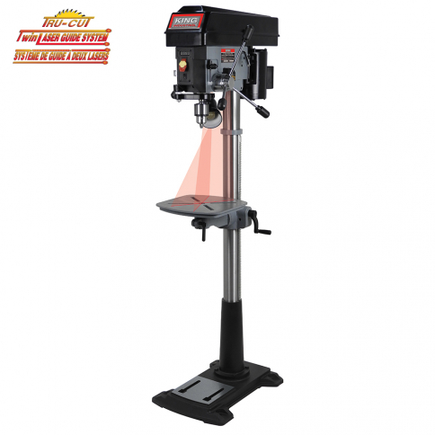 KING 15'' VARIABLE SPEED DRILL PRESS