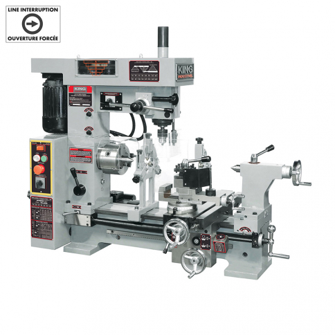 16" X 20" COMBO LATHE/MILL