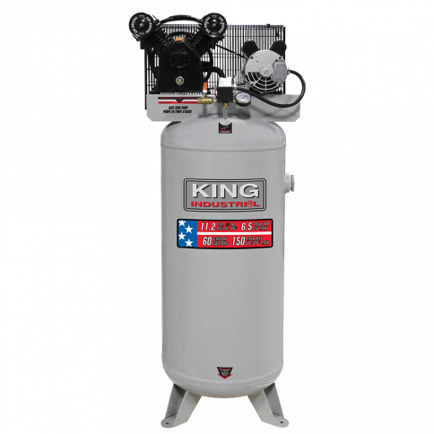 KING STATIONARY 6.5 PEAK HP 60 GALLON AIR COMPRESSOR