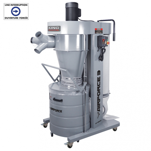 3 HP CYCLONE DUST COLLECTOR