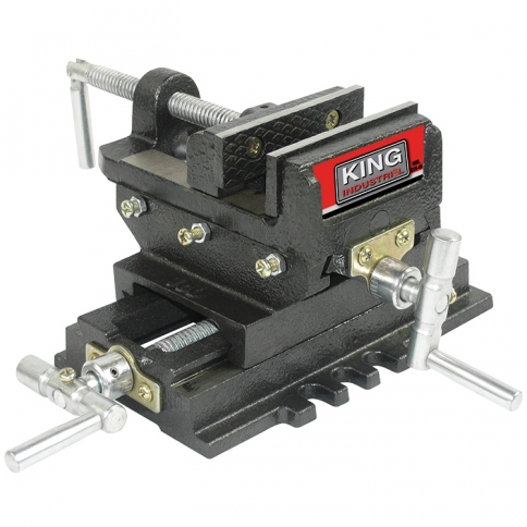 KING 4" CROSS-SLIDE VISE