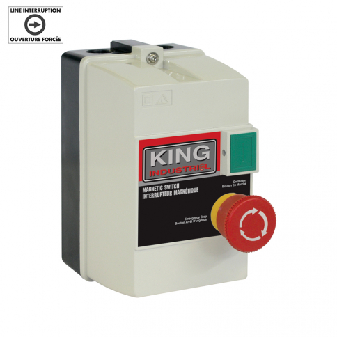 KING 110V MAGNETIC SWITCH (11-14 AMP.)
