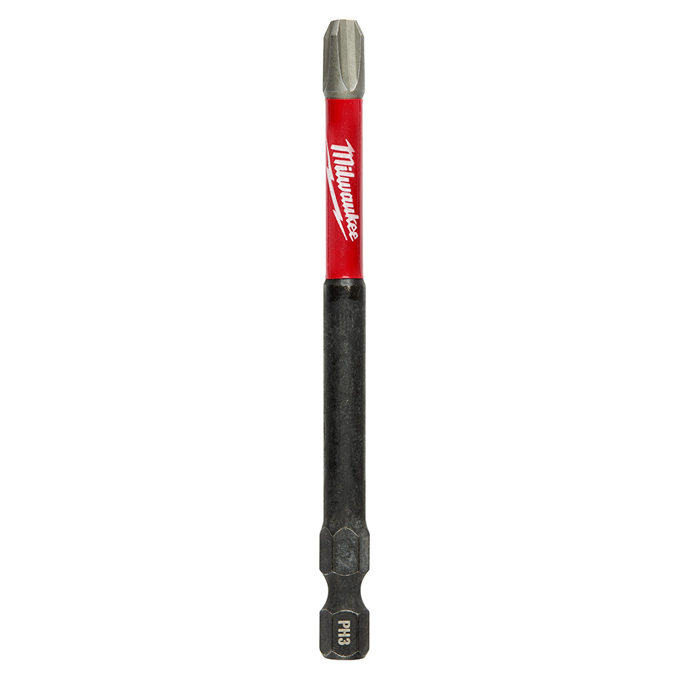 SHOCKWAVE 3-1/2 in. Impact Phillips #3 Power Bits - 25 Pack