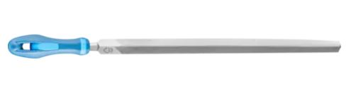 Three Square File 8" Smooth Cut with Handle Retail - BOX QTY 5