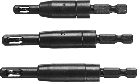 3 pc. Screwdriving Bits Set (5 Pack)