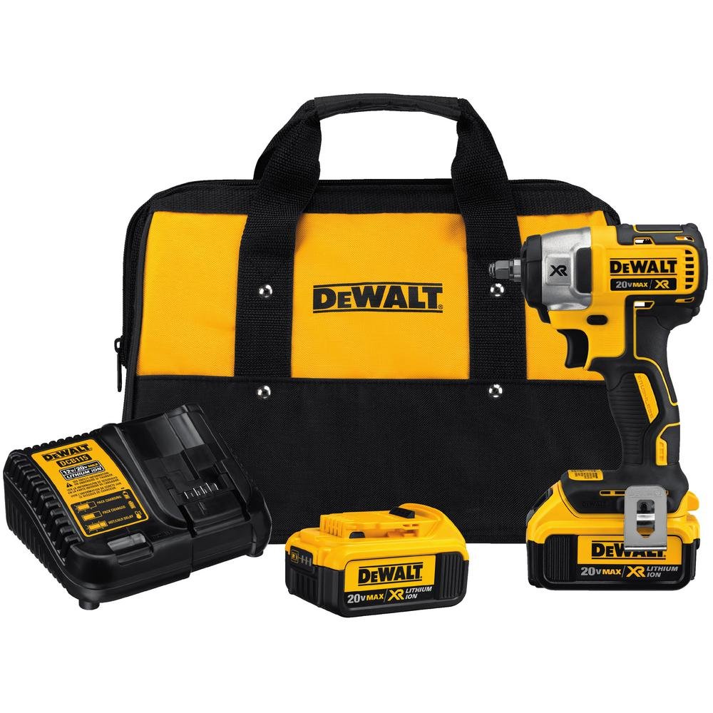 20V MAX* XR 3/8" COMPACT IMPACT WRENCH KIT (4.0 AH)