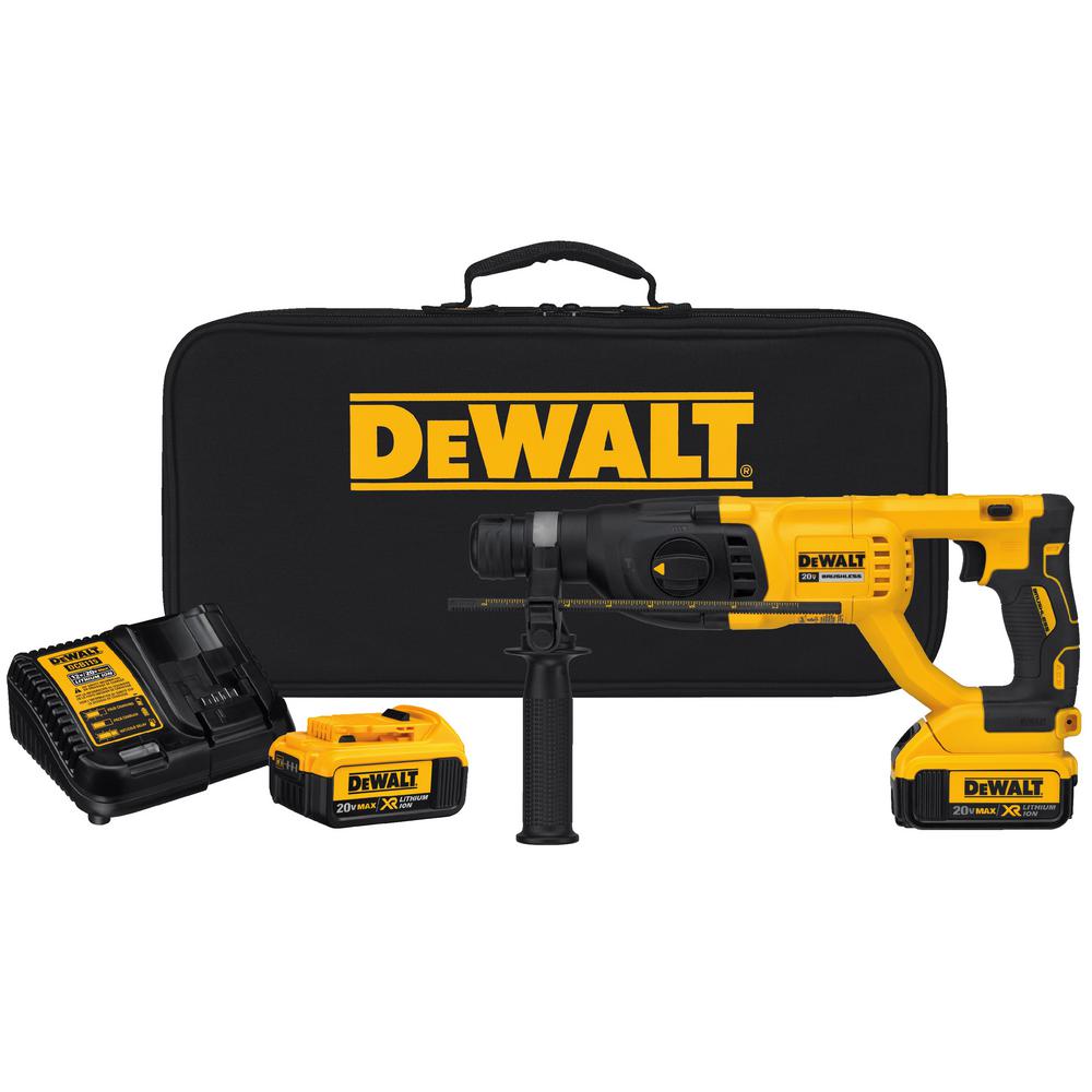 20V MAX XR BRUSHLESS 1” D-HANDLE ROTARY HAMMER