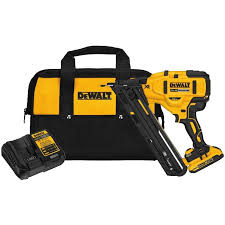 20V MAX* XR® 15 GA CORDLESS ANGLED FINISH NAILER KIT