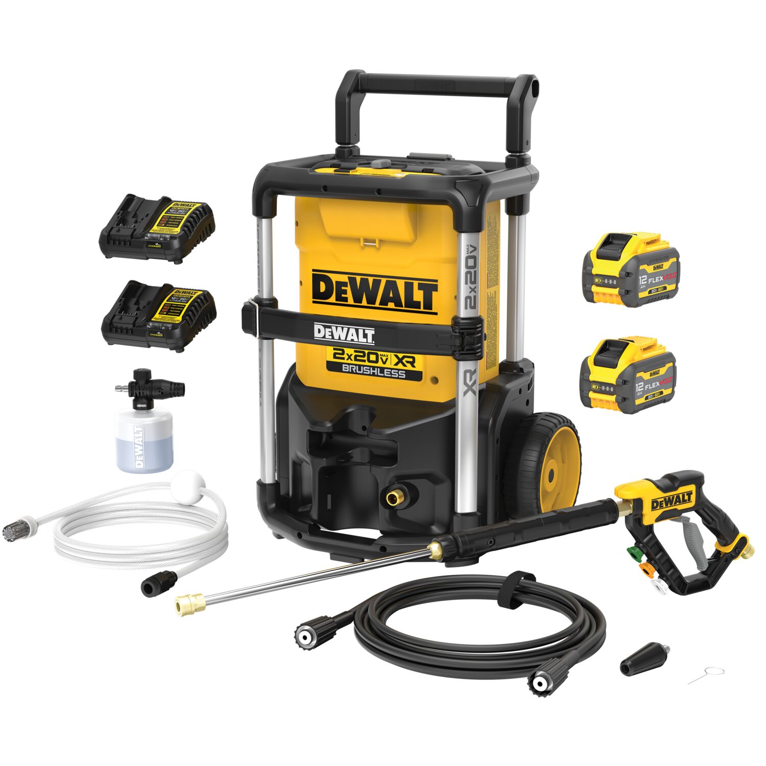 2X20V MAX* 1600 MAX PSI** Pressure Washer Kit with FLEXVOLT®