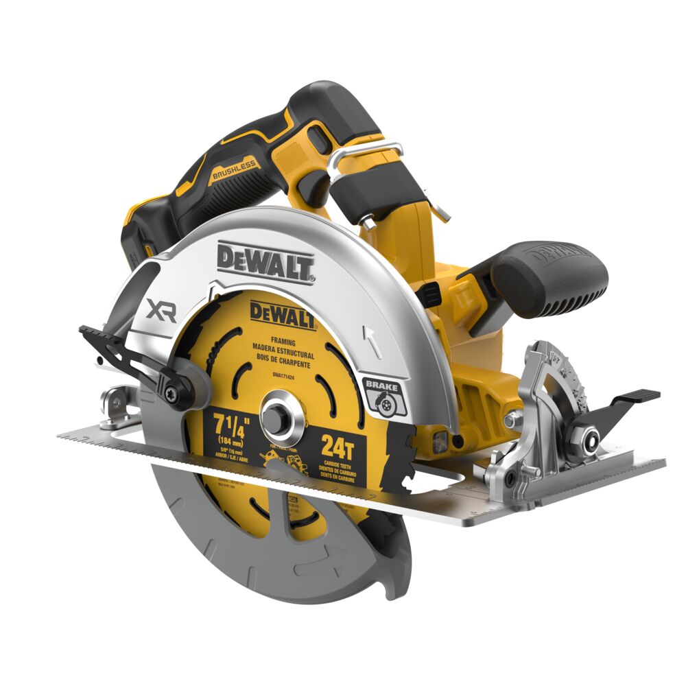 20V MAX* XR® BRUSHLESS CORDLESS 7-1/4 IN. CIRCULAR SAW (TOOL ONLY)