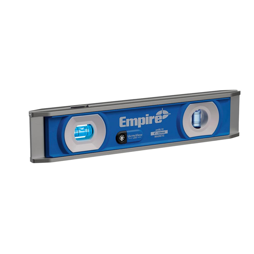 9" ULTRA VIEW™ LED MAGNETIC TORPEDO LEVEL